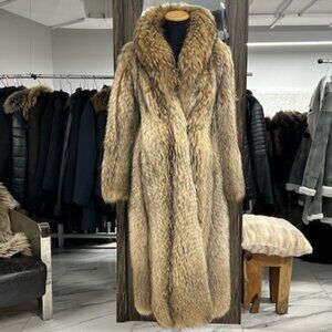 RACOON COAT - VERY NICE FIT & CONDITION - WAS 6K NOW $1950 - SIZE S